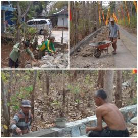 Talud masih berlanjut, meskipun tanpa Dana