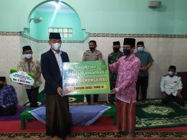 Bupati Gunungkidul H Sunaryanta , Melakukan Safari Romadhon di Masjid Musiatun