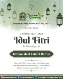 Selamat Hari Raya Idul Fitri 1446 H