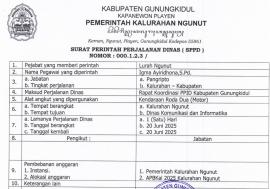 Pengiriman Peserta Diklat/Bimtek terkait Keterbukaan Informasi Publik