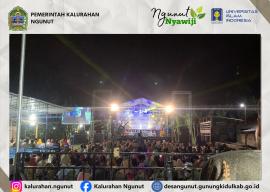 KKN UII Ngunut Turut Mendukung Pengajian Lembusari Berkahjati Bersholawat di Ngunut Tengah